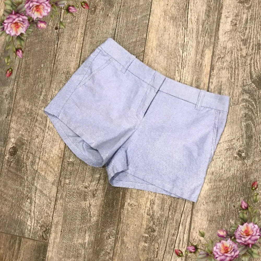 J. Crew NWT blue short shorts